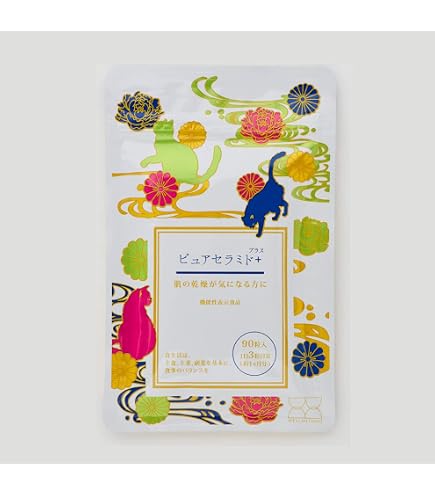 Amazon | DAICEL ピュアセラミド+(プラス) 飲むセラミド 30日分(90粒